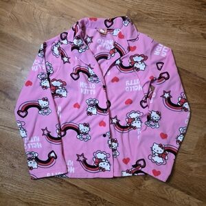 Hello Kitty Pink Kids Pajama Top